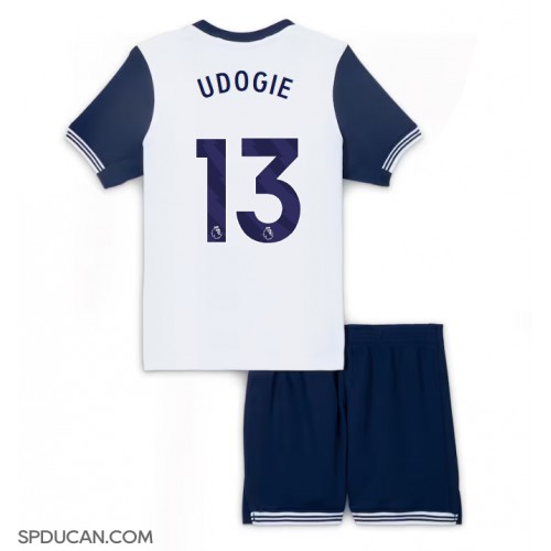 Dječji Nogometni Dres Tottenham Hotspur Destiny Udogie #13 Domaci 2024-25 Kratak Rukav (+ Kratke hlače)